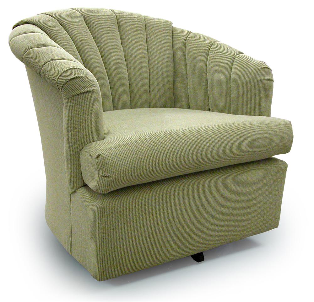 Best Home Furnishings Chairs - Swivel Barrel Elaine Swivel Barrel Chair